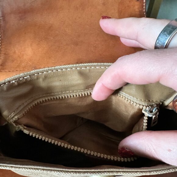 Céline Macadam Canvas‎ Crossbody Bag - Vintage in Beige/Brown EUC - Picture 7 of 10